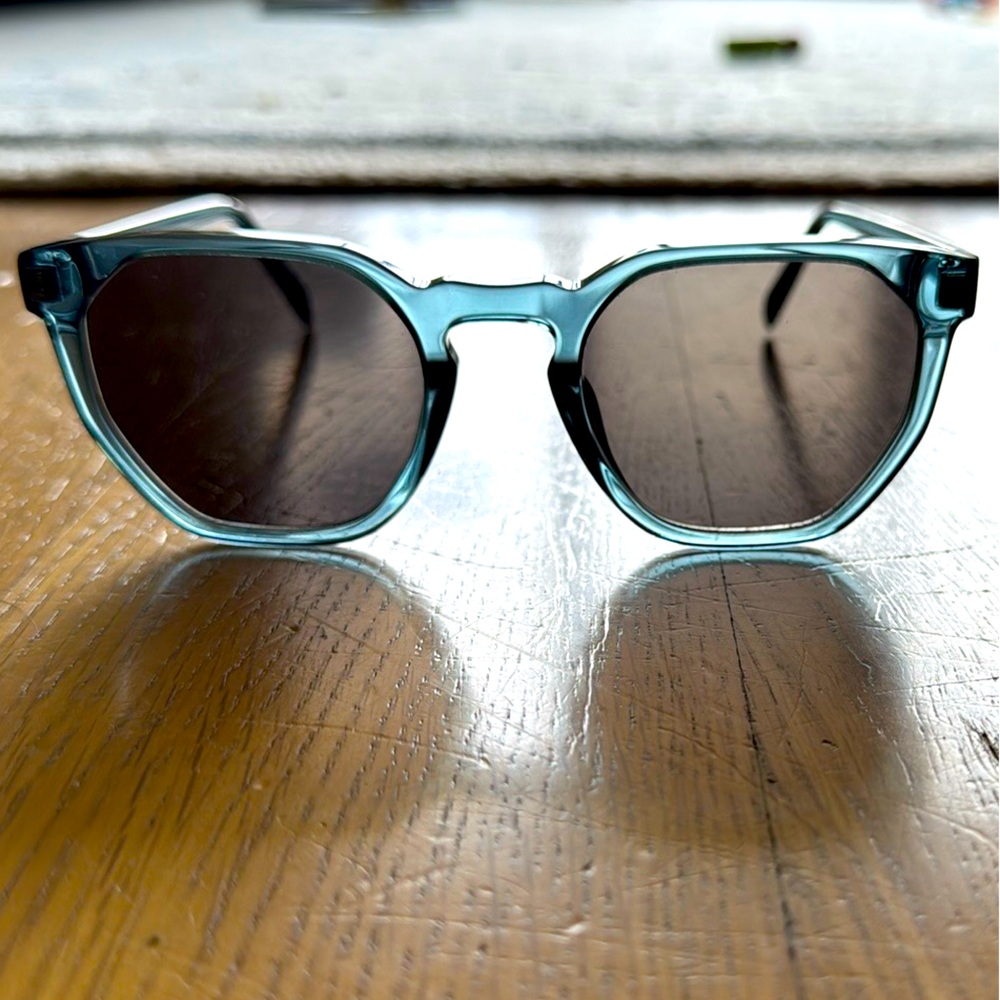 Warby Parker Tobias Blue Sunglasses
